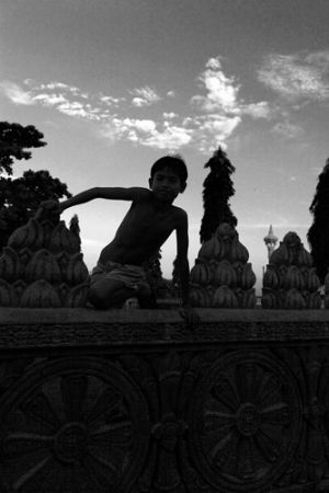 Angkor Ban Silhouette